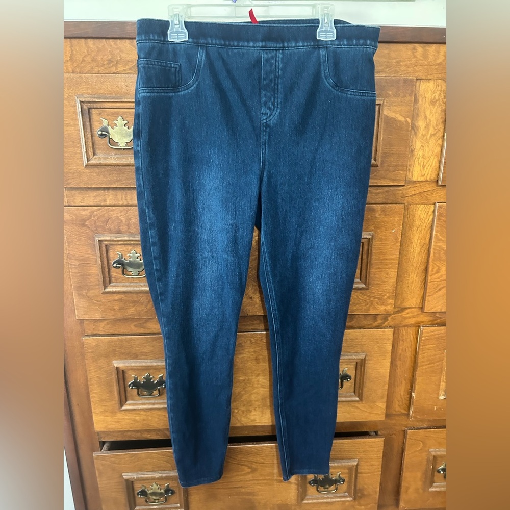 SPANX Dark Blue Women Jeans
